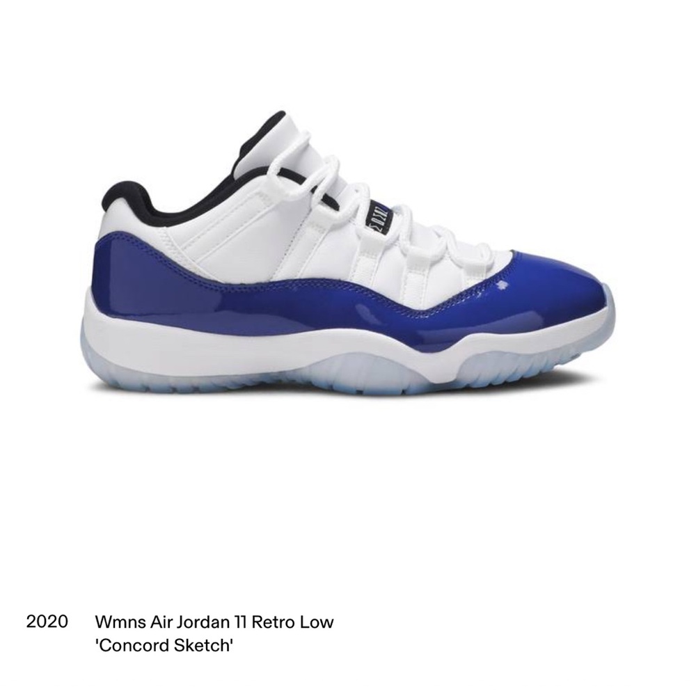 Air Jordan 11 Retro Low Concord Sketch